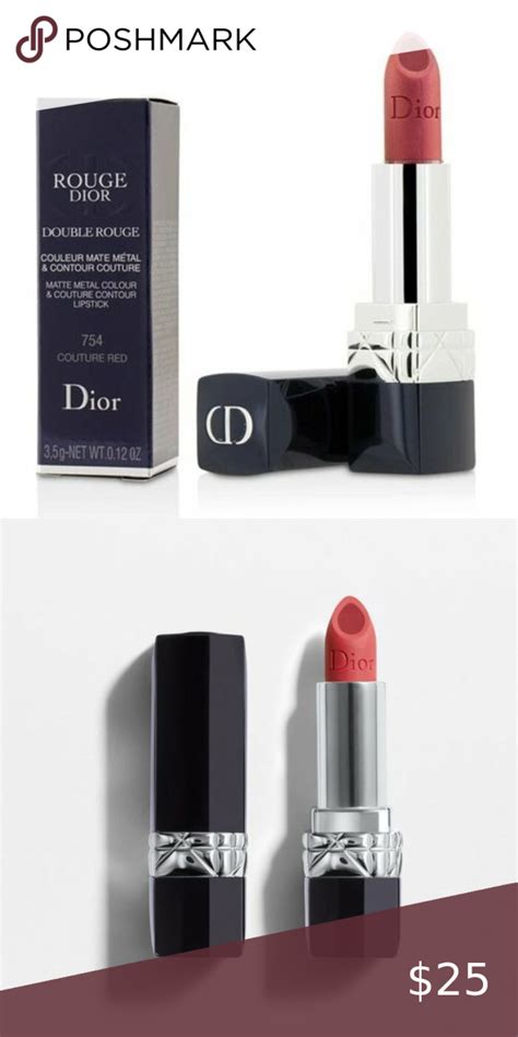 dior rouge dior double rouge 754|sephora red Dior lipstick.